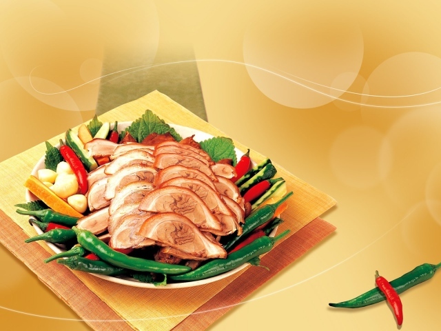 Мясо с перцем