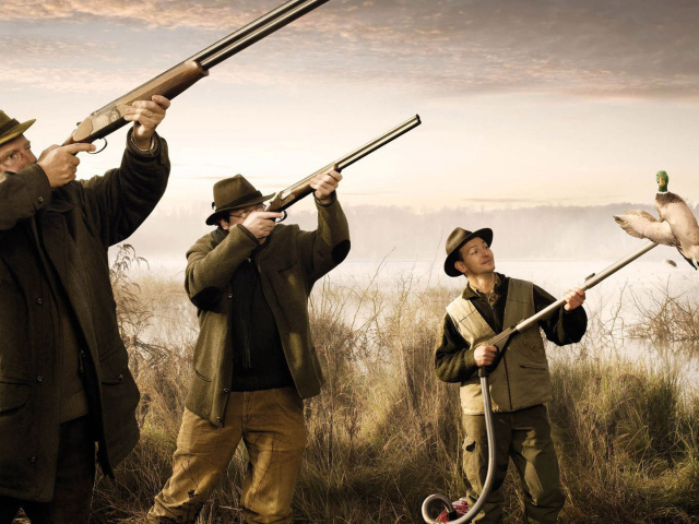 Охота с помощью пылесоса