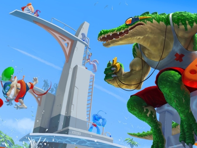 Крокодил спасатель