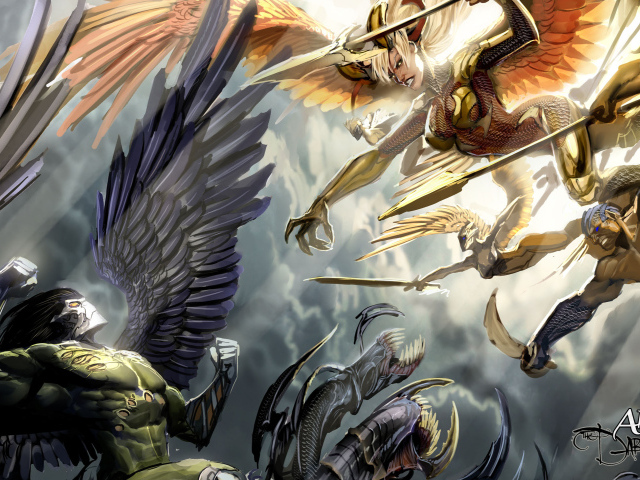 Битва белых и черных ангелов