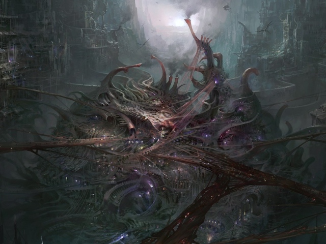 Фантастический город из видео игры