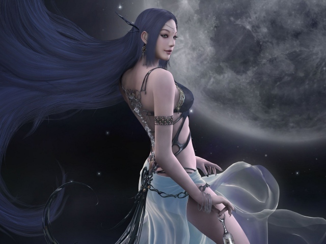 Девушка из видео игры