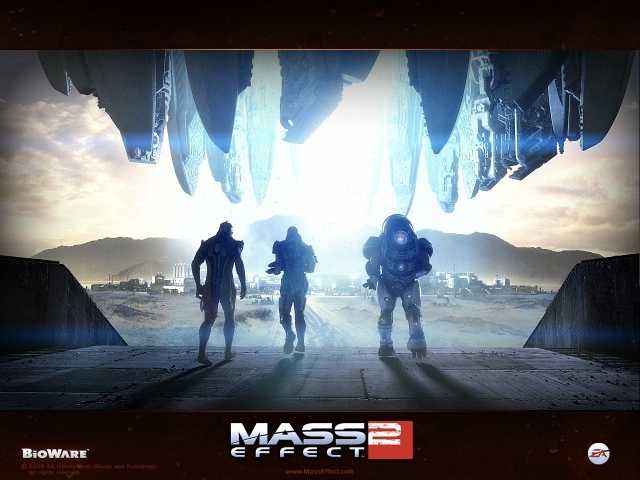 Воины выходят из космического корабля