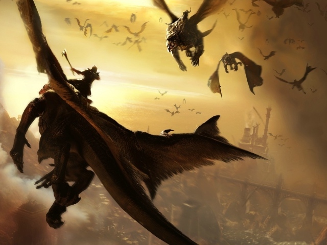 Воины на драконах