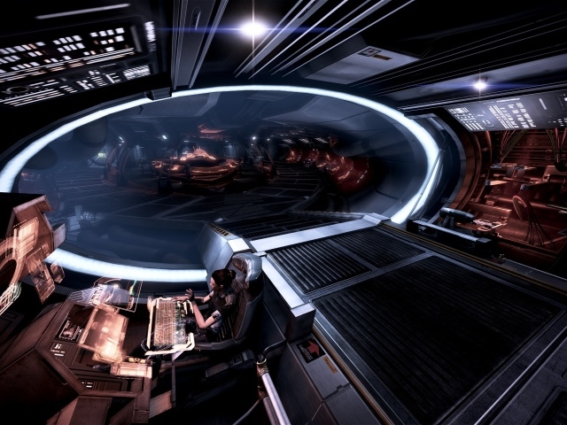 Космический корабль из видео игры