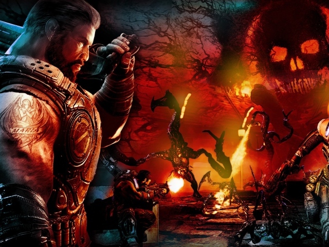 Воин с татуировкой на руке