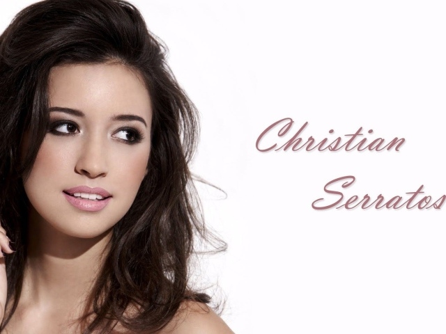 Красивая актриса Кристиан Серратос