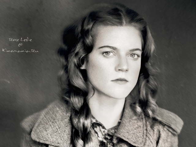 Популярная модель Роуз Лесли