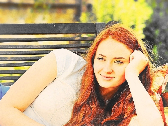 Очаровательная актриса Софи Тернер