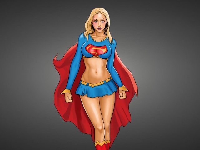 Супер девушка