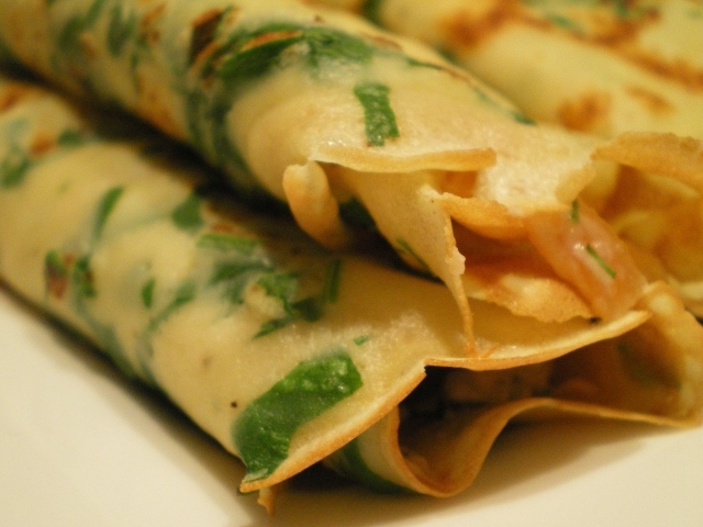 Блины с мясом на Масленицу