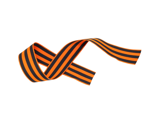 Георгиевская лента в День Победы 9 мая