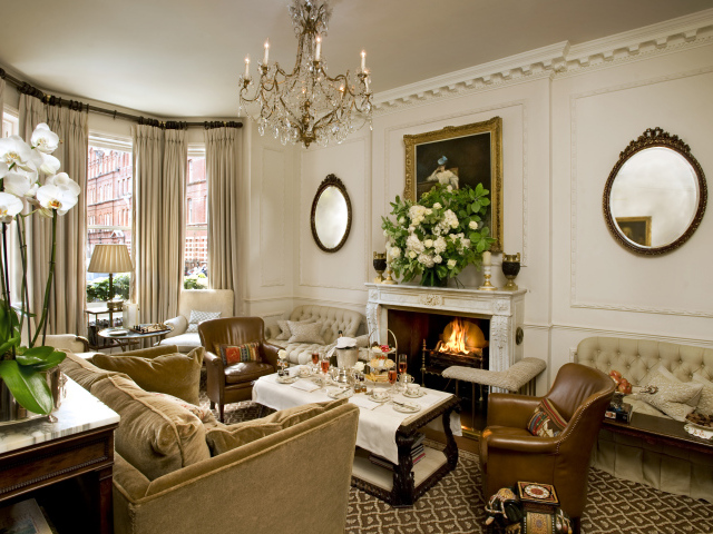 Красивая обстановка в квартире