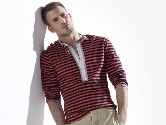 Знаменитый киноактер Крис Эванс