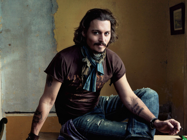Популярный Джонни Депп