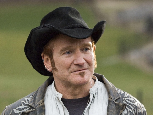 Робин Уильямс в шляпе