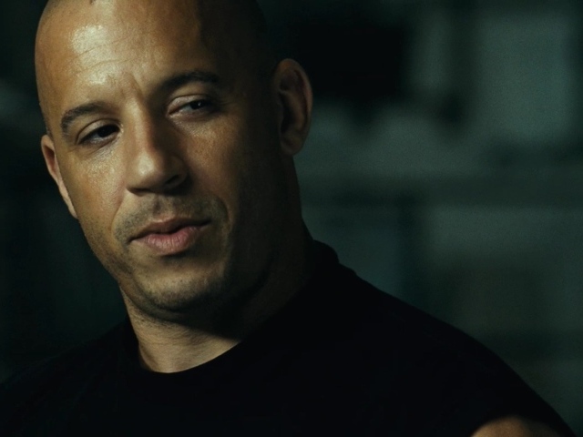 Вин Дизель крупным планом