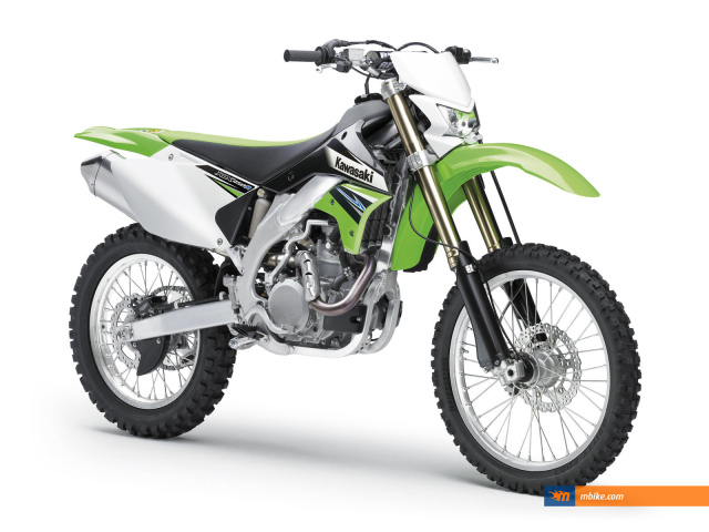 Красивый мотоцикл Kawasaki KLX 450 R