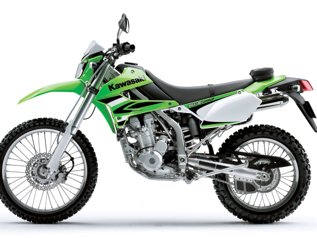 Красивый мотоцикл в москве Kawasaki KLX 250