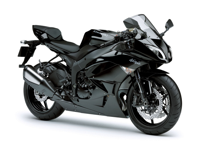 Красивый мотоцикл в москве Kawasaki Ninja ZX-6R