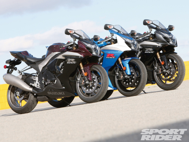 Быстрый мотоцикл Suzuki GSX-R 1000