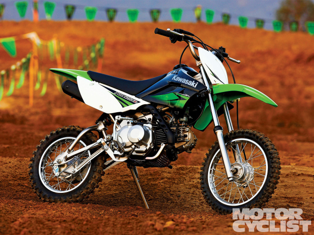 Невероятно быстрый мотоцикл Kawasaki KLX 110