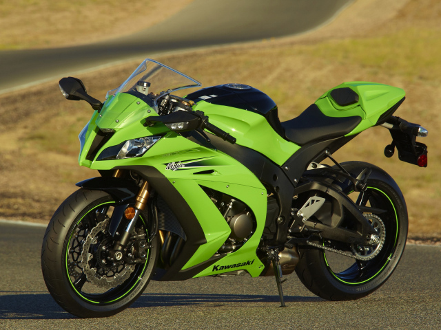 Невероятный мотоцикл Kawasaki Ninja ZX-10R 
