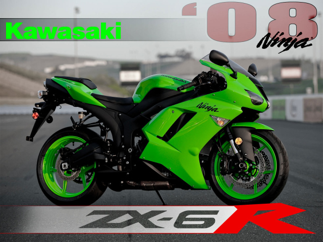 Новый мотоцикл Kawasaki Ninja ZX-6R