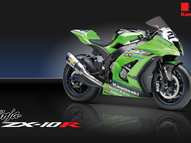 Популярный мотоцикл Kawasaki Ninja ZX-10R
