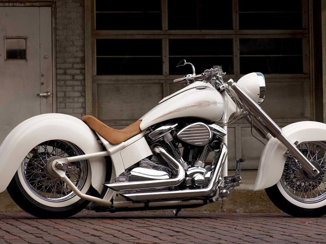 Ретро дизайн мотоцикла