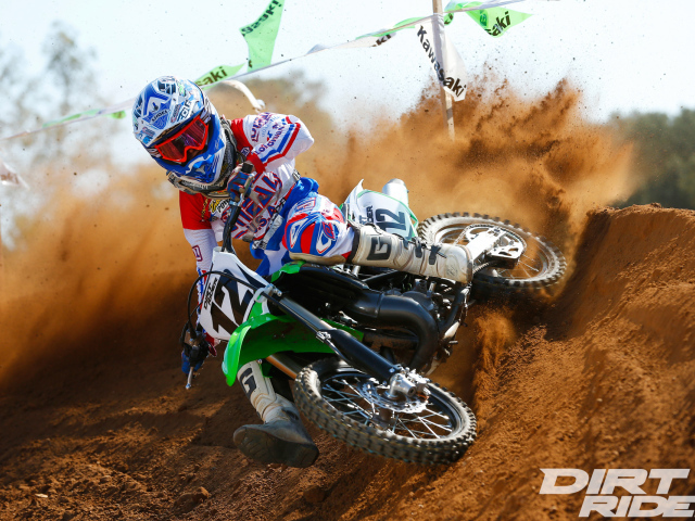 Тест-драйв мотоцикла Kawasaki KX 85-II