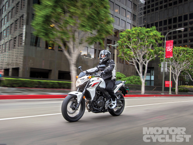 Тест-драйв мотоцикла Новый мотоцикл Honda CB 500 F