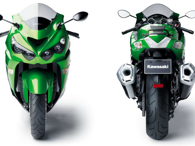 Невероятно быстрый мотоцикл Kawasaki ZZR 1400