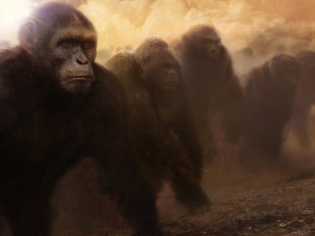 Премьера фильма Планета обезьян Революция