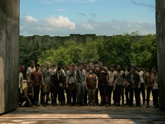 Бегущий по лабиринту  вход в лабиринт