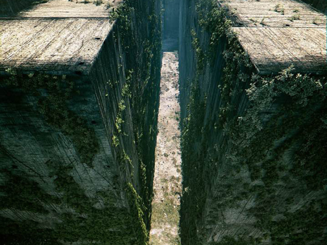 Бегущий по лабиринту место действия игры