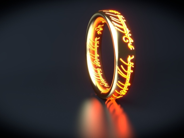 Кольцо из фильма Властелин колец