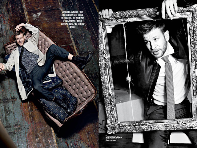 Иван Дорн фотосессия для журнала Viva