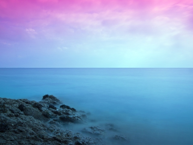Красочный берег моря