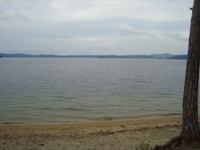 Золотой пляж на Тургояке