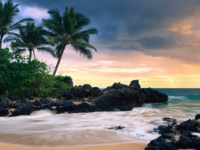 Тайный пляж на Гавайях 