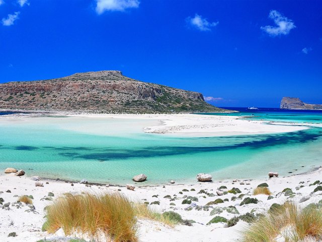 Белый пляж на Крите