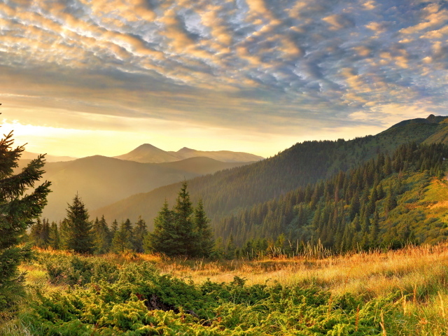 Облака в горах