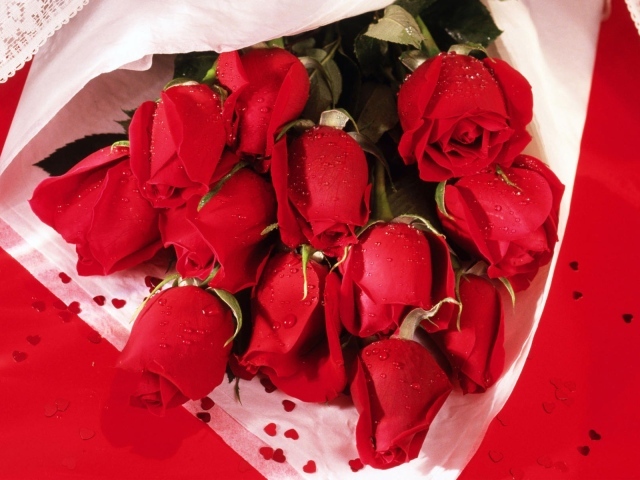 Романтические розы