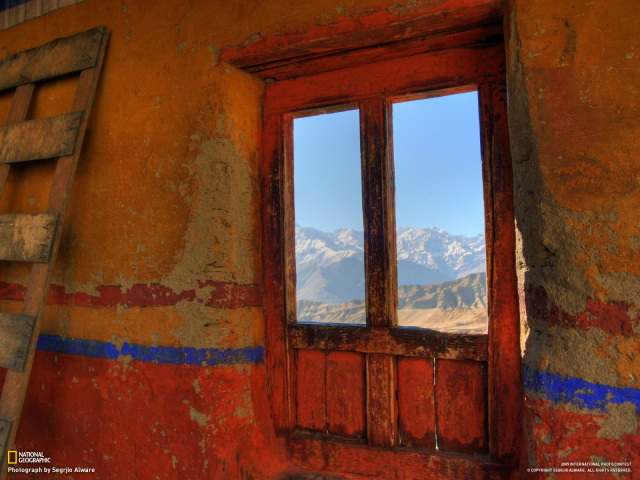 Вид из окна