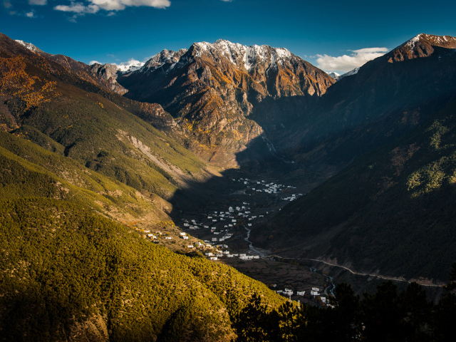 Долина Тибета