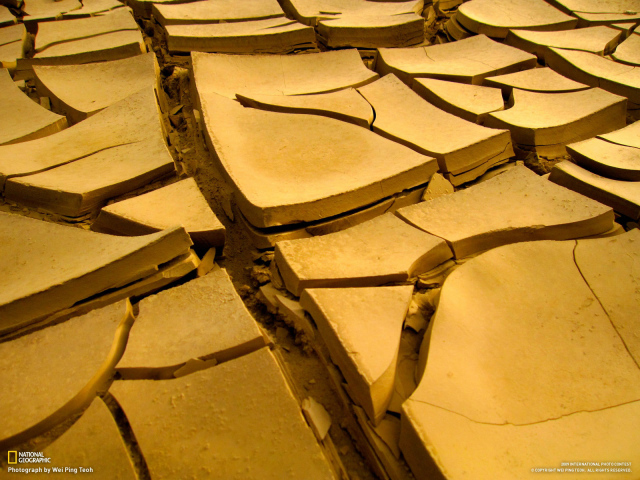 Высохшая земля