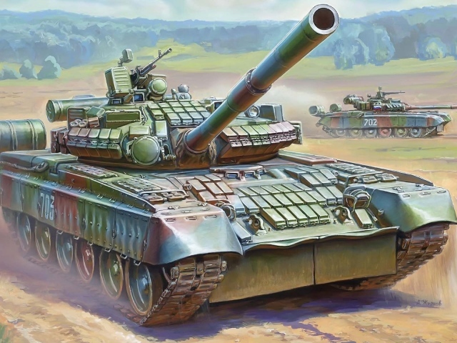 Российский боевой танк
