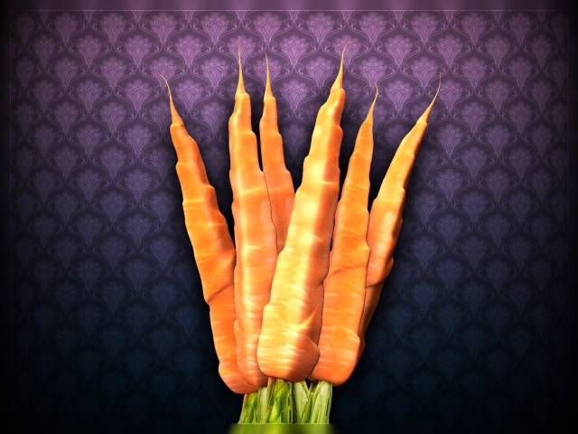 Букет из моркови
