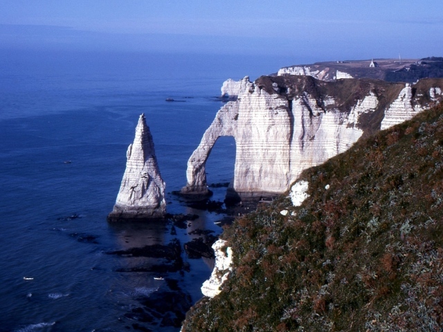 Белый берег во Франции